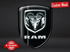 Dodge Domed Emblem Max Lasting Stylish Pro Performance